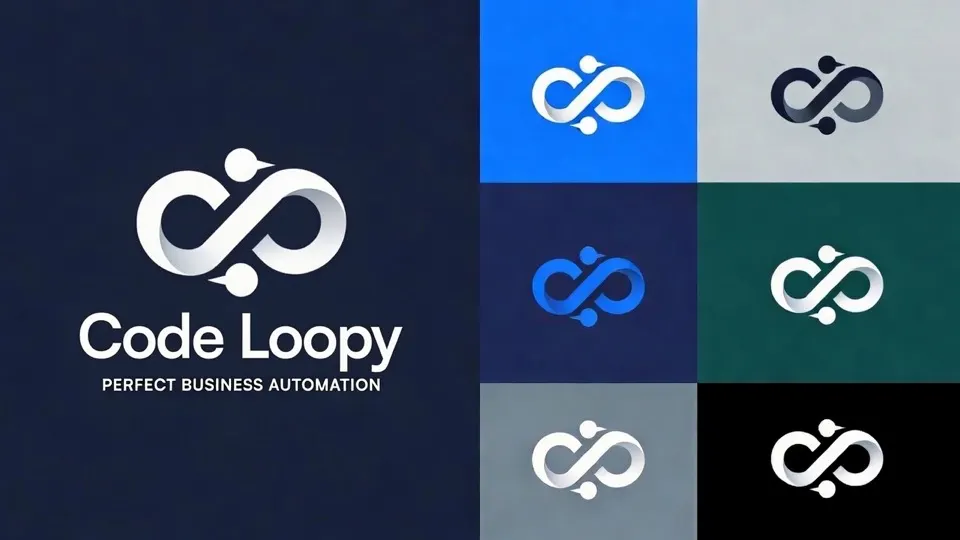 Code Loopy brand mark — loop for local service businesses